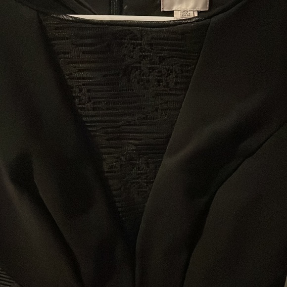 Black dress.  Viscose stretch.  From fitting. - Picture 2 of 5